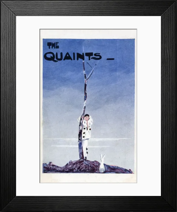Framed Print : The Quaints in Pierrotland, Theatre Royal, Bognor Date: circa 1920s Framed Print : The Quaints in Pierrotland, Theatre Royal, Bognor Date: circa 1920s