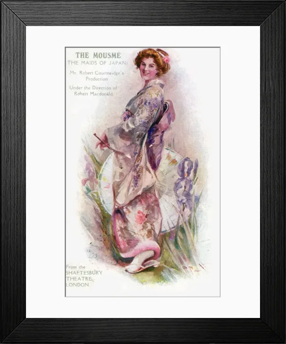 Framed Print : The Mousme (The Maids of Japan) Framed Print : The Mousme (The Maids of Japan)