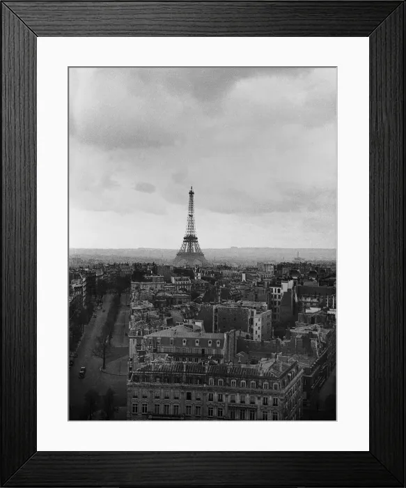 Framed Print : Aerial view of Paris Framed Print : Aerial view of Paris