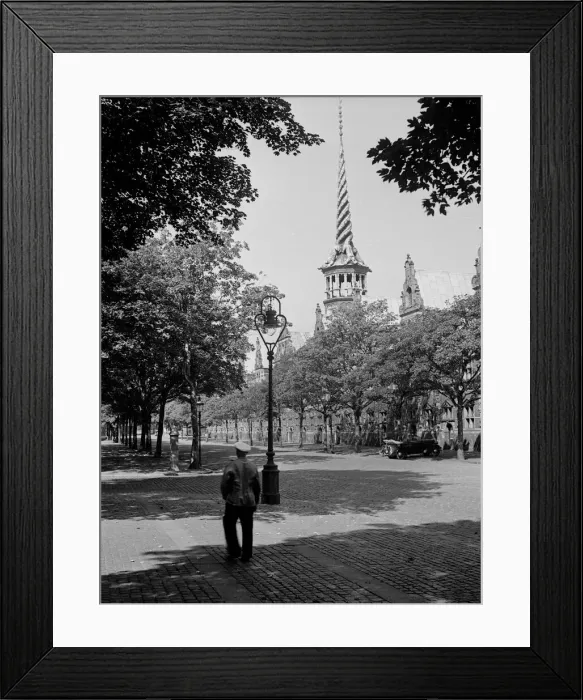 Framed Print : Art Nouveau spire, Copenhagen, Denmark Framed Print : Art Nouveau spire, Copenhagen, Denmark