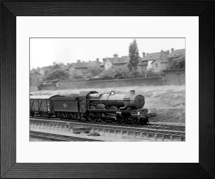 Framed Print : British Railways locomotive Corfe Castle Framed Print : British Railways locomotive Corfe Castle