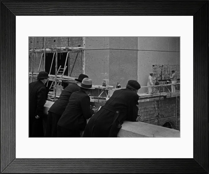 Framed Print : Building progress inspection, Paris Framed Print : Building progress inspection, Paris