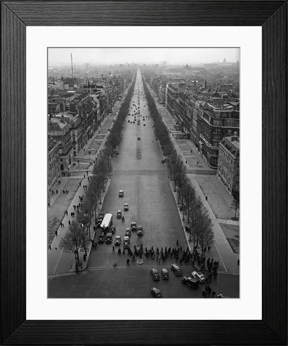 Framed Print : Aerial view of Paris Framed Print : Aerial view of Paris