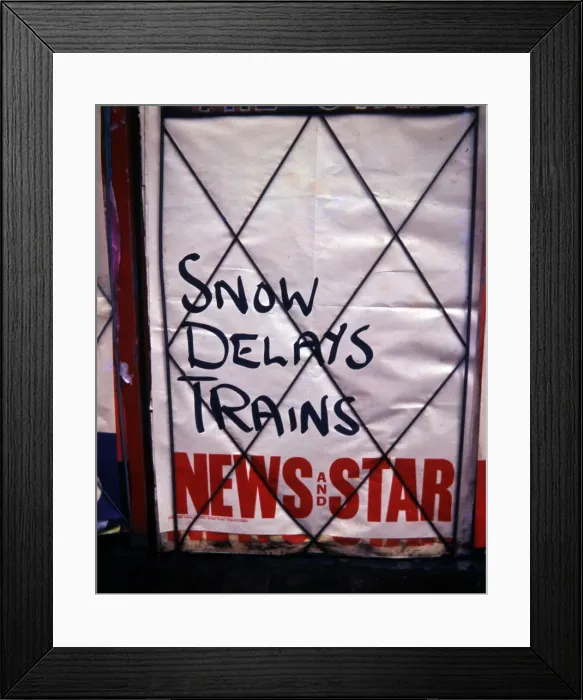 Framed Print : Evening News and Star headlines Framed Print : Evening News and Star headlines