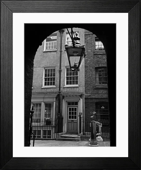 Framed Print : Georgian houses in Central London Framed Print : Georgian houses in Central London