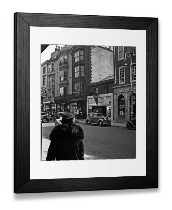 Framed Print : High Street, Hastings, Sussex Framed Print : High Street, Hastings, Sussex