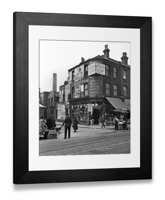 Framed Print : Ironmongers shop, East London Framed Print : Ironmongers shop, East London
