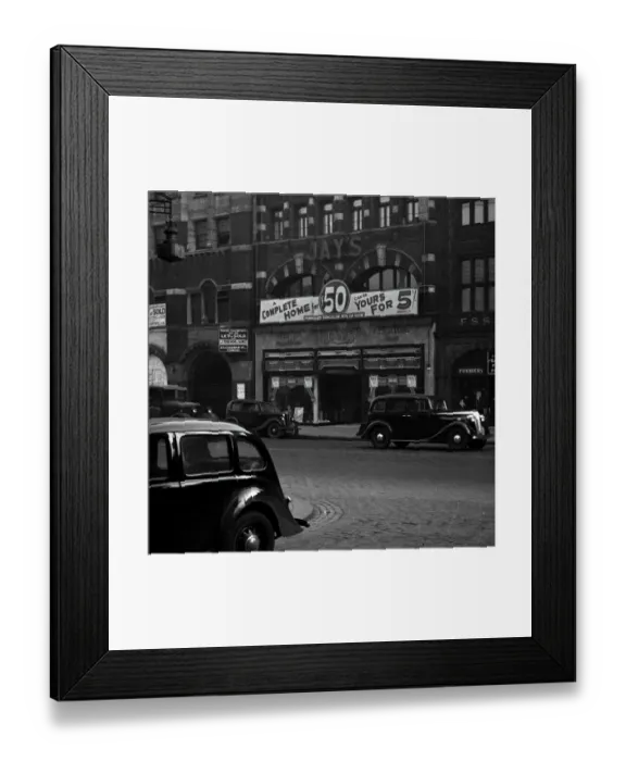 Framed Print : Jays Furnishers, London Framed Print : Jays Furnishers, London