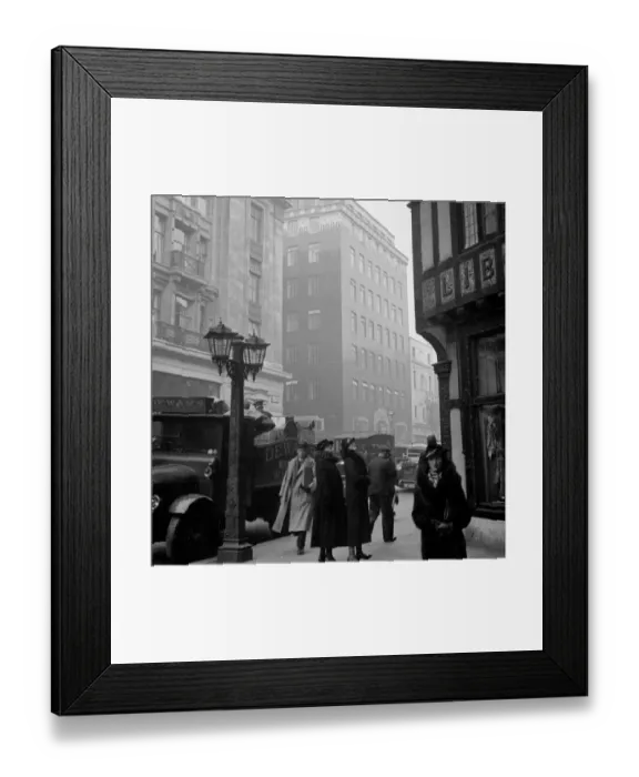 Framed Print : Libertys corner, Regent Street, Central London Framed Print : Libertys corner, Regent Street, Central London