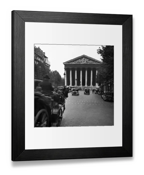 Framed Print : La Madeleine church, Paris, France Framed Print : La Madeleine church, Paris, France