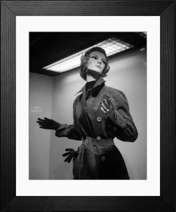 Framed Print : Mannequin in shop window, Central London Framed Print : Mannequin in shop window, Central London