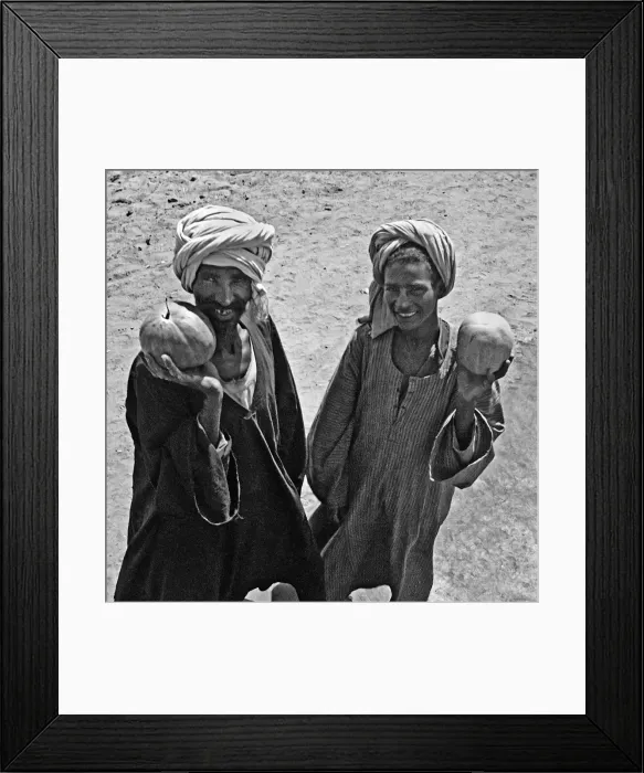 Framed Print : Melon sellers, Egypt Framed Print : Melon sellers, Egypt