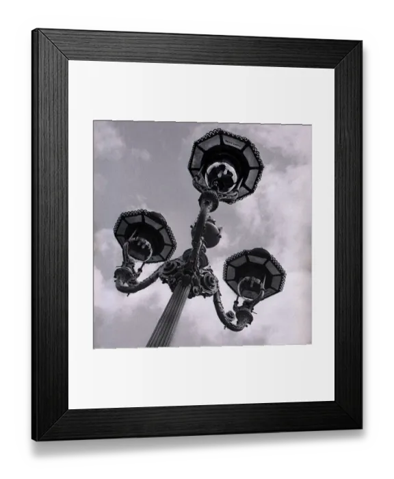 Framed Print : Ornate gas lamps, Trafalgar Square, London Framed Print : Ornate gas lamps, Trafalgar Square, London