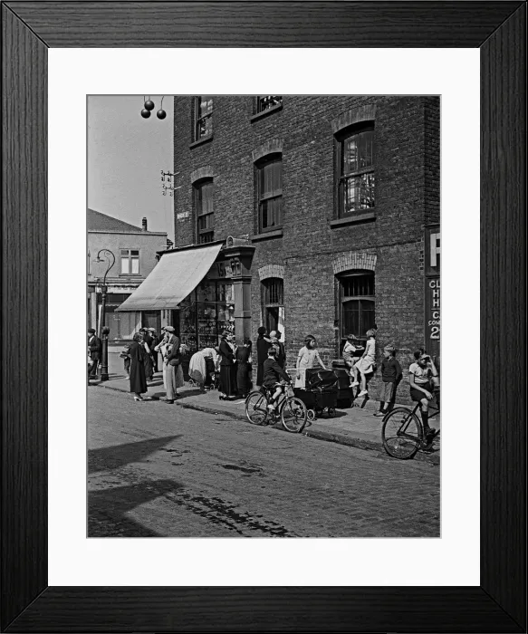 Framed Print : Pawnbrokers shop, East London Framed Print : Pawnbrokers shop, East London