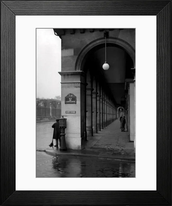 Framed Print : Rue de Castiglione, Paris, France Framed Print : Rue de Castiglione, Paris, France