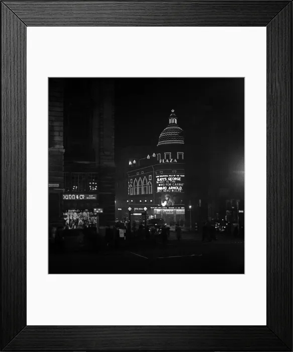 Framed Print : The Plaza, Piccadilly Circus, London Framed Print : The Plaza, Piccadilly Circus, London
