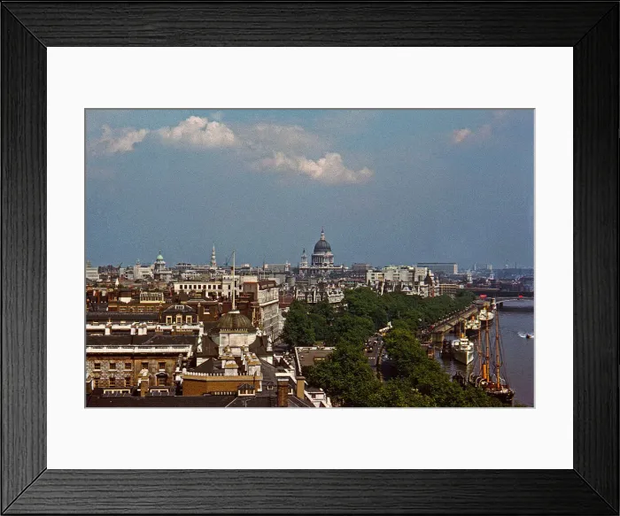 Framed Print : View towards City of London Framed Print : View towards City of London