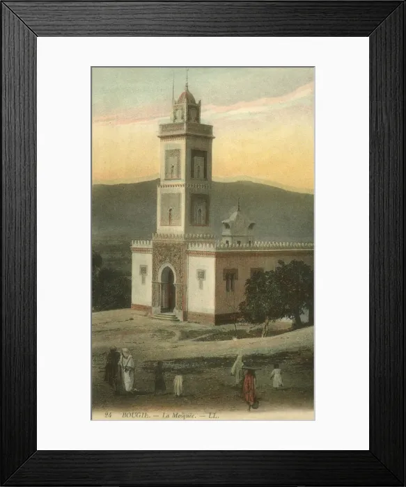 Framed Print : The Sidi Soufi Mosque at Bejaia (formerly Bougie and Bugia), Algeria Date: 1918 Framed Print : The Sidi Soufi Mosque at Bejaia (formerly Bougie and Bugia), Algeria Date: 1918