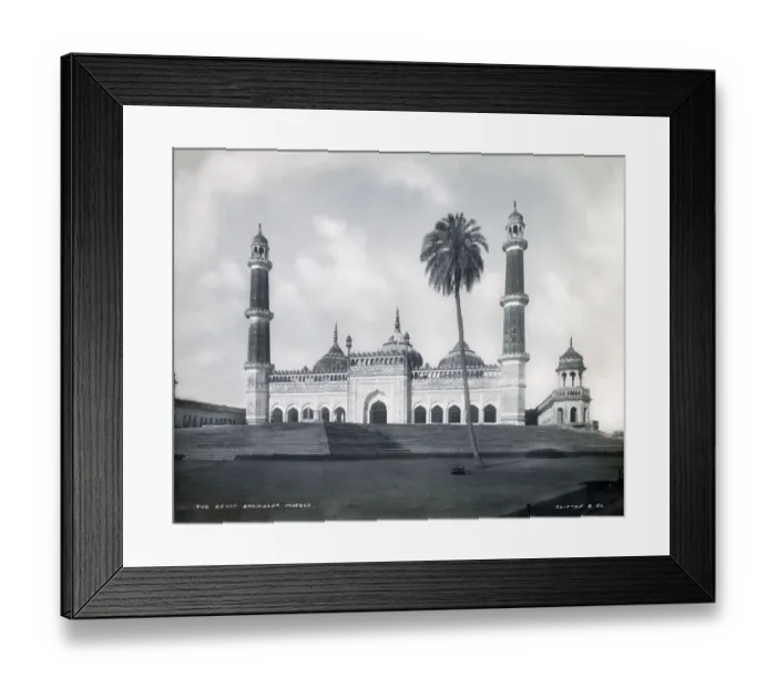 Framed Print : Bara Imambara - Asfi Mosque, Lucknow, India Framed Print : Bara Imambara - Asfi Mosque, Lucknow, India