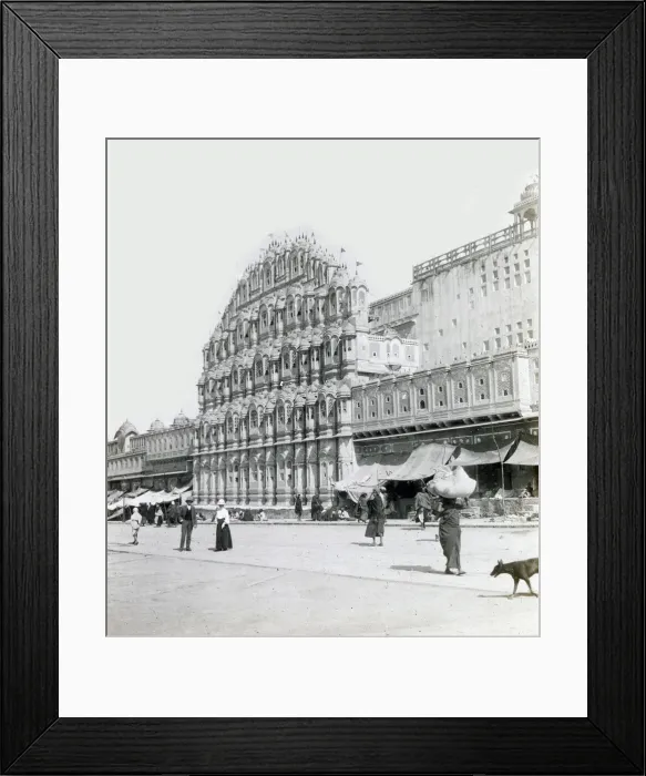 Framed Print : Hawa Mahal Palace in Jaipur, India Framed Print : Hawa Mahal Palace in Jaipur, India