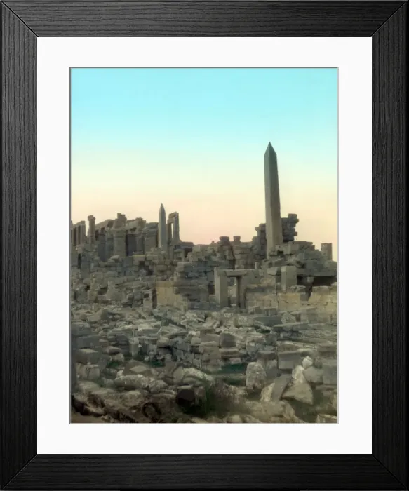 Framed Print : Obelisks, Karnak Temple Complex, Luxor, Egypt Framed Print : Obelisks, Karnak Temple Complex, Luxor, Egypt