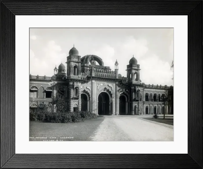 Framed Print : The Mermaid Gate, Lucknow, India Framed Print : The Mermaid Gate, Lucknow, India