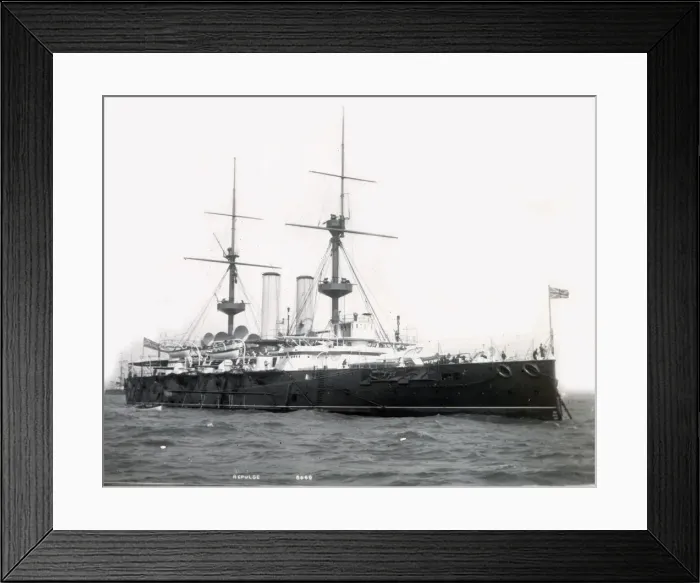 Framed Print : HMS Repulse Framed Print : HMS Repulse
