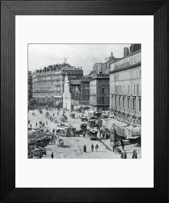 Framed Print : Quai de la Fraternite, Marseilles, France Framed Print : Quai de la Fraternite, Marseilles, France