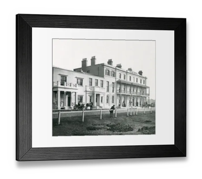 Framed Print : The Royal Hotel, South Hayling, Hampshire, England