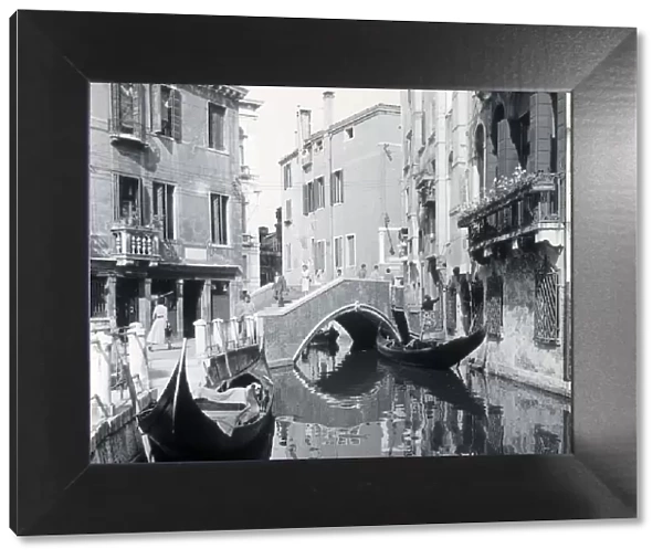 Canal scene, Venice, Italy