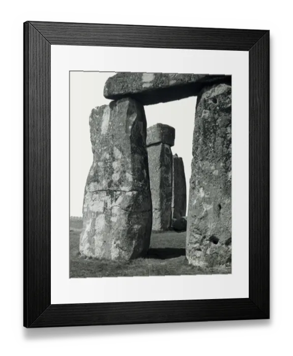 Framed Print : Close-up view of Stonehenge, Wiltshire, England Framed Print : Close-up view of Stonehenge, Wiltshire, England