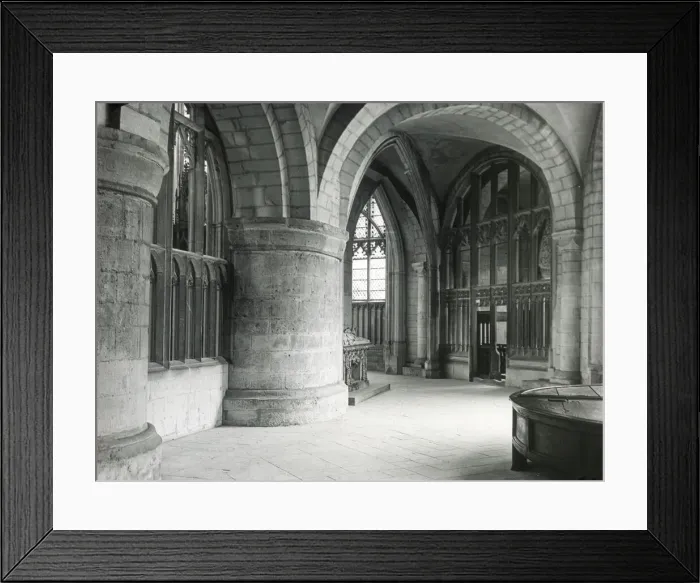 Framed Print : North Ambulatory, Gloucester Cathedral, Gloucestershire Framed Print : North Ambulatory, Gloucester Cathedral, Gloucestershire