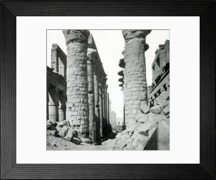 Framed Print : Hall of Columns, Karnak, near Luxor, Egypt Framed Print : Hall of Columns, Karnak, near Luxor, Egypt