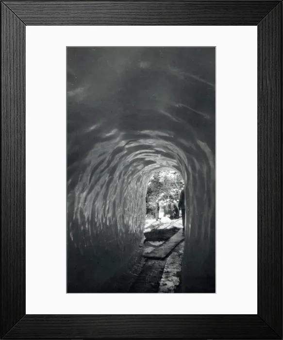 Framed Print : Ice Grotto, Upper Glacier, Grindelwald, Switzerland Framed Print : Ice Grotto, Upper Glacier, Grindelwald, Switzerland