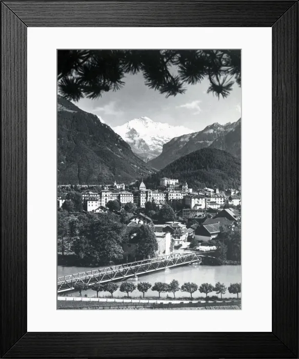 Framed Print : Interlaken, Switzerland Framed Print : Interlaken, Switzerland