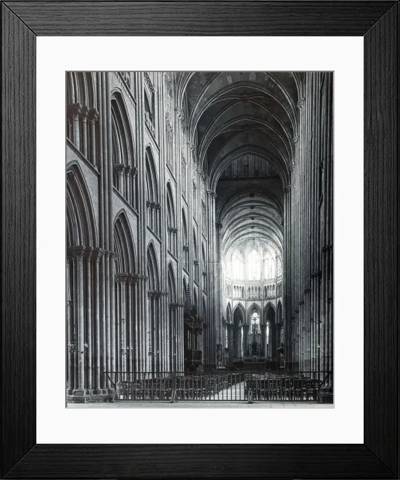 Framed Print : Rouen Cathedral, France