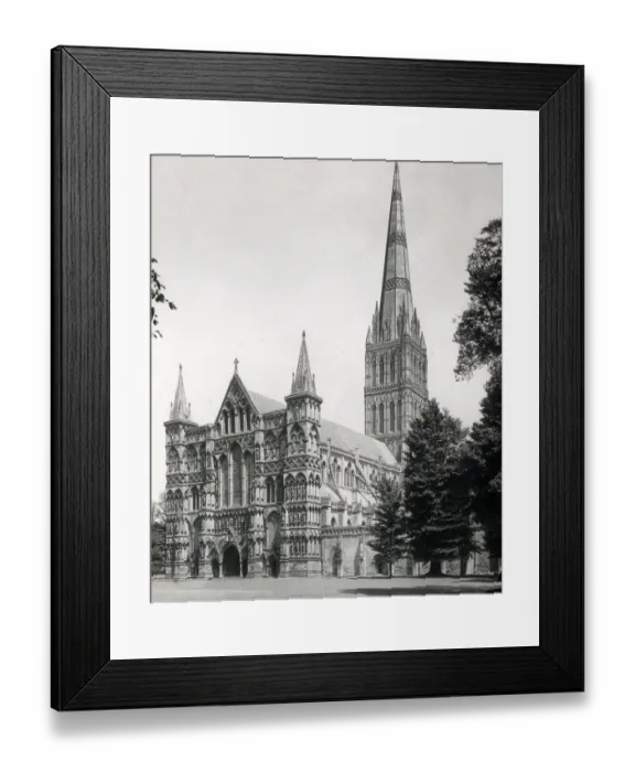 Framed Print : Salisbury Cathedral, Salisbury, Wiltshire Framed Print : Salisbury Cathedral, Salisbury, Wiltshire