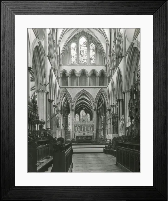 Framed Print : The Choir, Salisbury Cathedral, Wiltshire Framed Print : The Choir, Salisbury Cathedral, Wiltshire