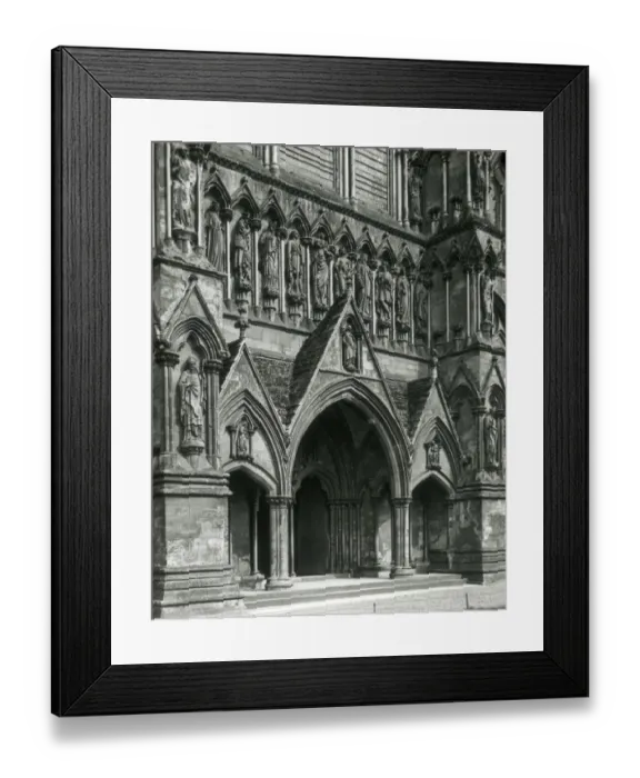 Framed Print : West Front, Salisbury Cathedral, Wiltshire, England Framed Print : West Front, Salisbury Cathedral, Wiltshire, England