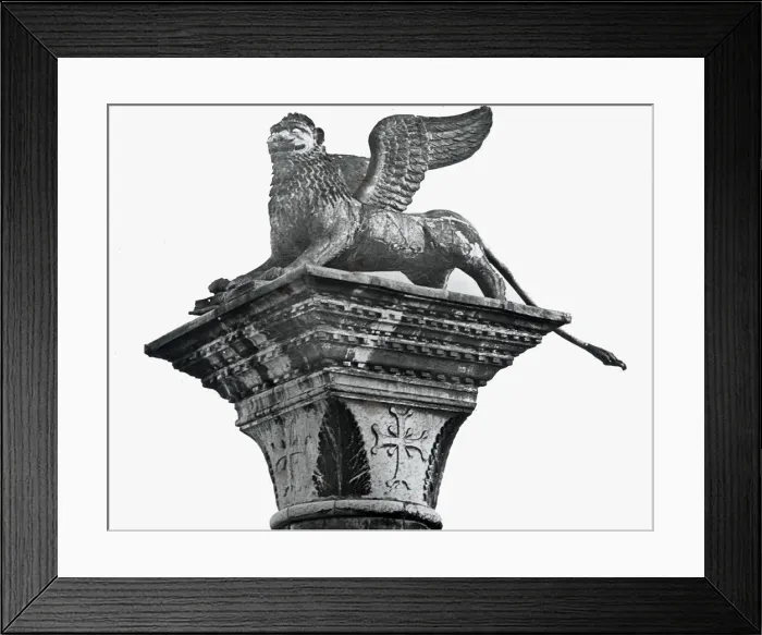 Framed Print : The Lion of St Mark s, Venice, Italy Framed Print : The Lion of St Mark s, Venice, Italy