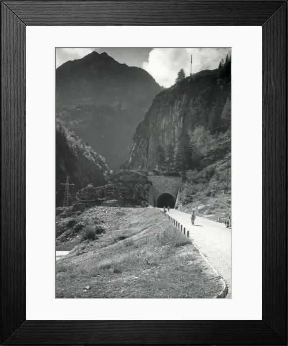 Framed Print : Tunnel through the Alps Framed Print : Tunnel through the Alps