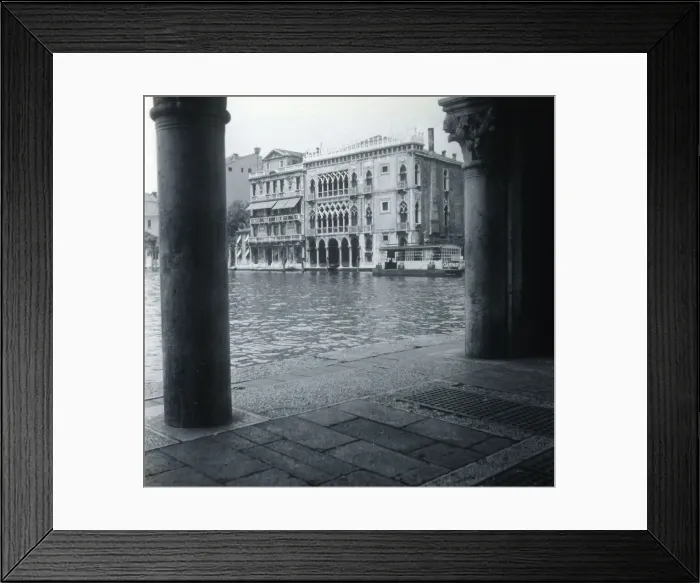 Framed Print : View across canal, Venice, Italy Framed Print : View across canal, Venice, Italy