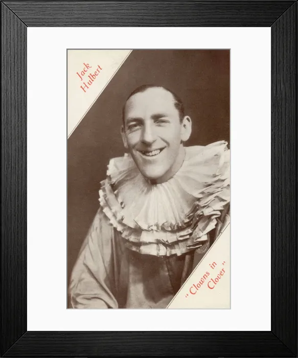 Framed Print : Jack Hulbert in Clowns in Clover, Adelphi Theatre, London