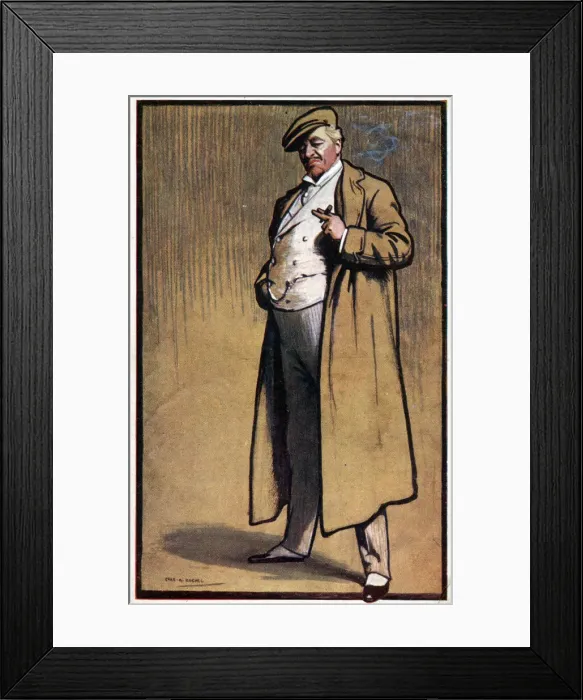 Framed Print : Beerbohm Tree and His Majestys Theatre Company in Business is Business, The Man Who Was Framed Print : Beerbohm Tree and His Majestys Theatre Company in Business is Business, The Man Who Was