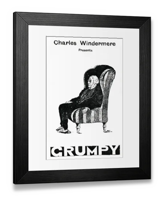 Framed Print : Charles Windermere presents Grumpy, Burton-on-Trent Framed Print : Charles Windermere presents Grumpy, Burton-on-Trent