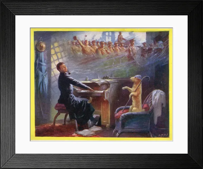 Framed Print : The Padre, adapted by Jose G Levy, first produced at the Lyceum Theatre, Strand, London Framed Print : The Padre, adapted by Jose G Levy, first produced at the Lyceum Theatre, Strand, London