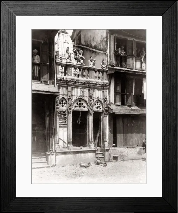 Framed Print : Looted premises following riots Mumbai India c. 1890 s Framed Print : Looted premises following riots Mumbai India c. 1890 s