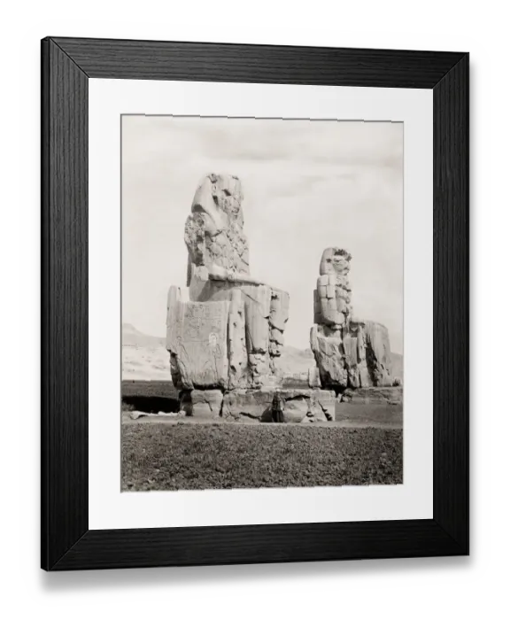 Framed Print : Colossi of Memnon, Egypt Framed Print : Colossi of Memnon, Egypt