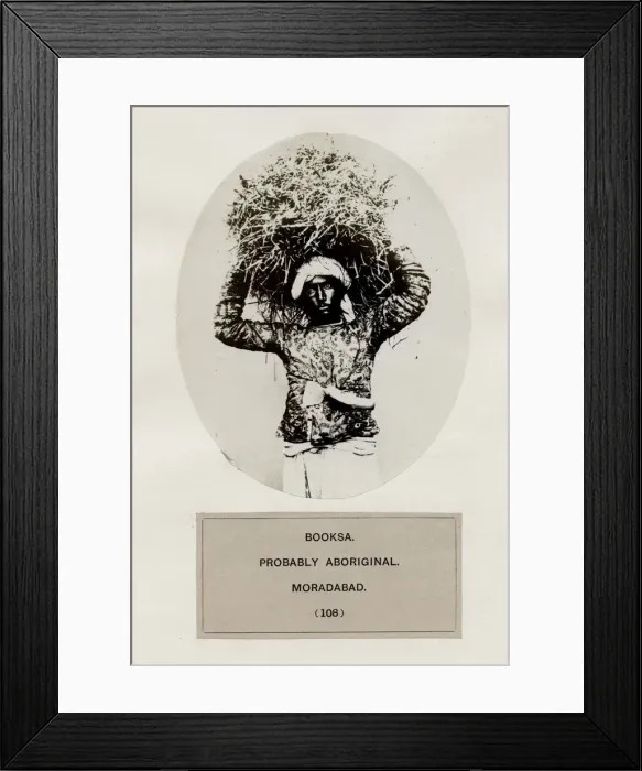 Framed Print : Booksa, proably aboriginal, Moradabad. Bhoksa, Buksa, India Framed Print : Booksa, proably aboriginal, Moradabad. Bhoksa, Buksa, India