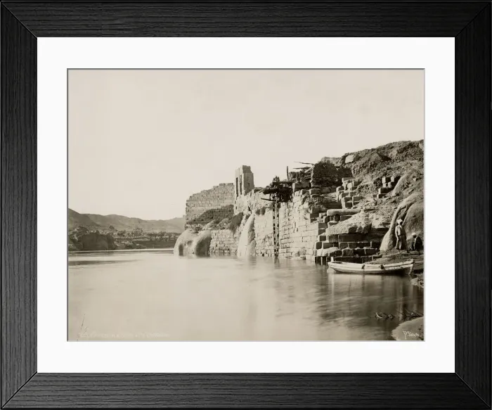 Framed Print : Nilometre or Nilometer, Elephantine Island, Egypt Framed Print : Nilometre or Nilometer, Elephantine Island, Egypt
